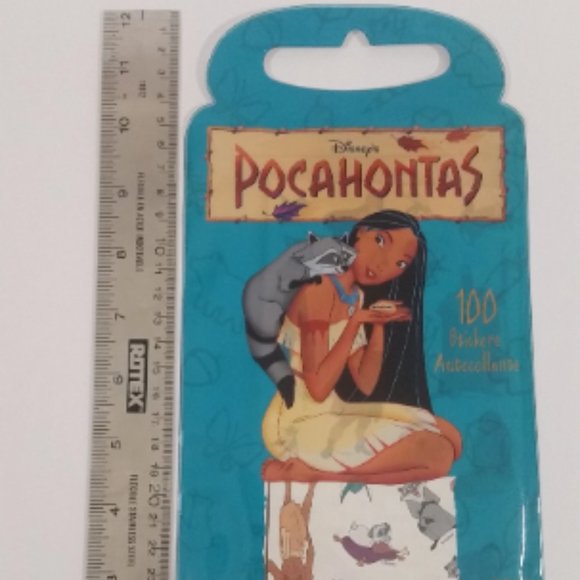90s Vintage Pocahontas Stickers RARE Disney Pack of 100 - Picture 5 of 6